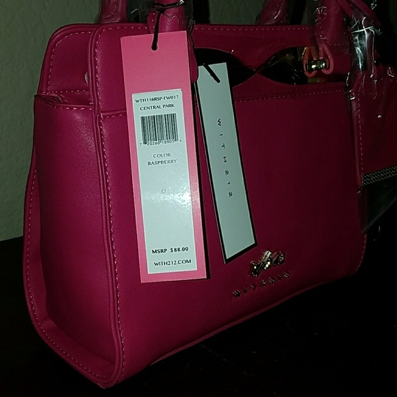 With212 Raspberry Pink Handbag - Picture 2 of 6